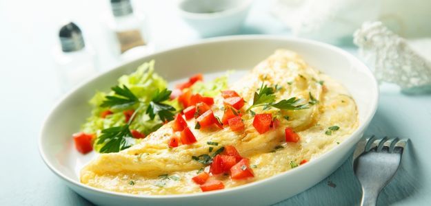 Omelette capresse