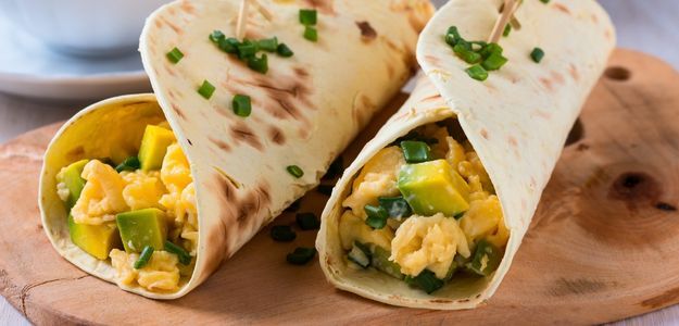 Wrap de huevo