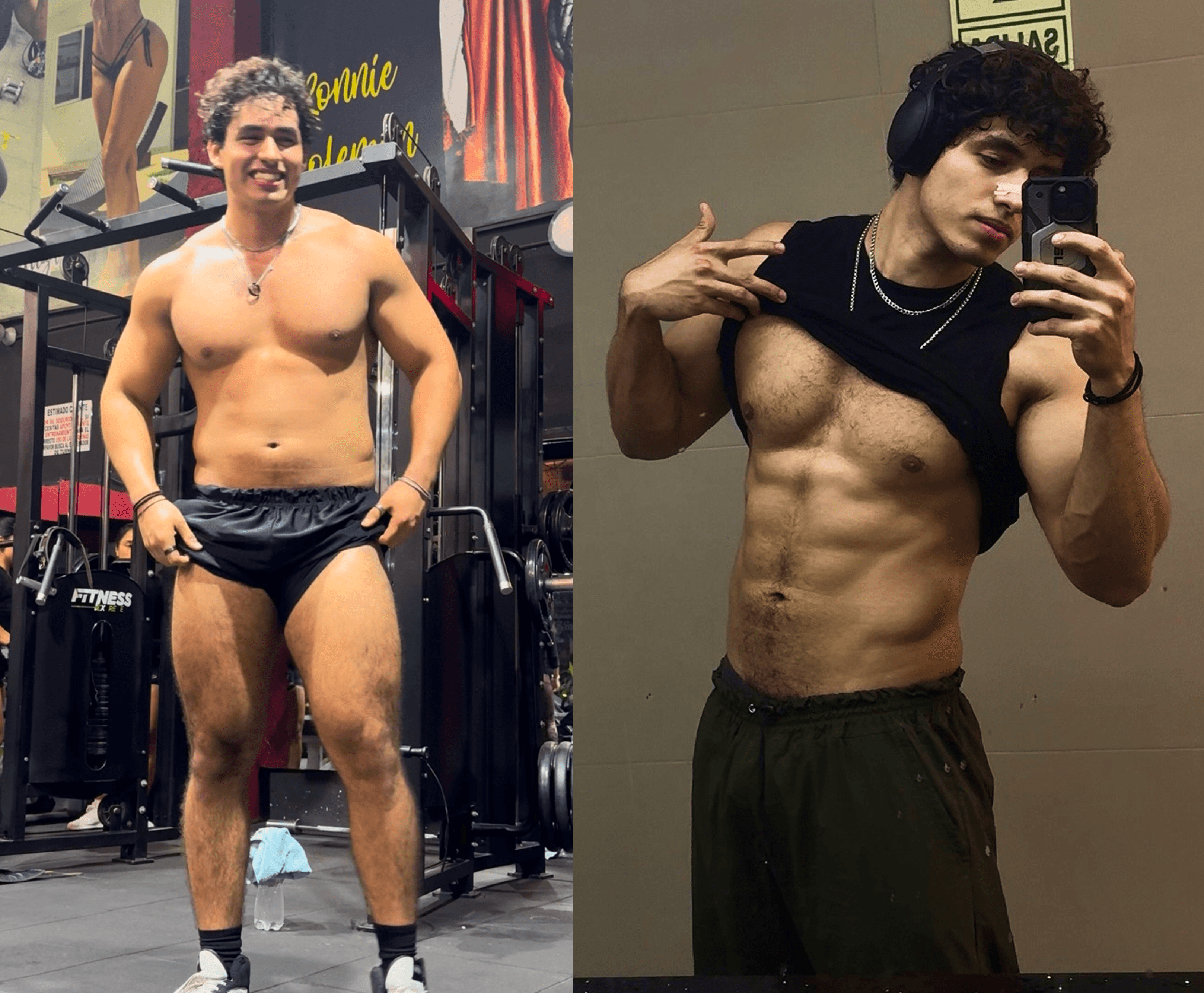 Joaquin’s 16-week body transformation progress