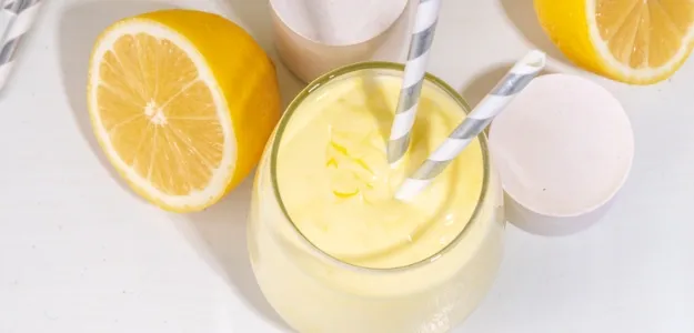 Batido de Limón con Skyr y Almendras