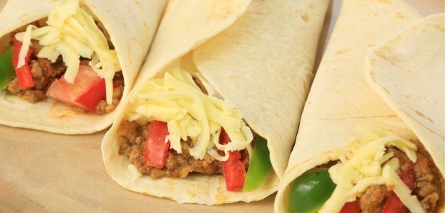 Burrito de Carne y Queso