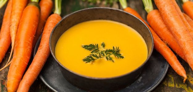 Crema de Zanahoria y poro