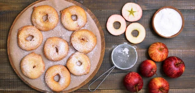 Donas de Manzana y Avena