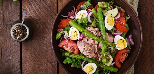Ensalada de Atunn y Huevo