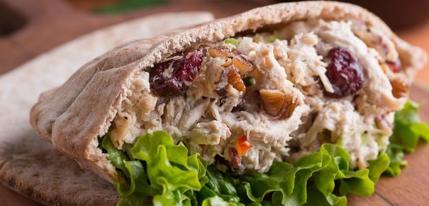 Pan Pita con Pollo Dulce proteico