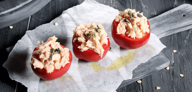 Pimiento relleno de atun