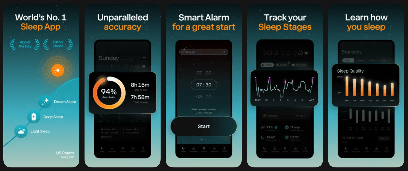 Ad banner promoting Sleep Cycle