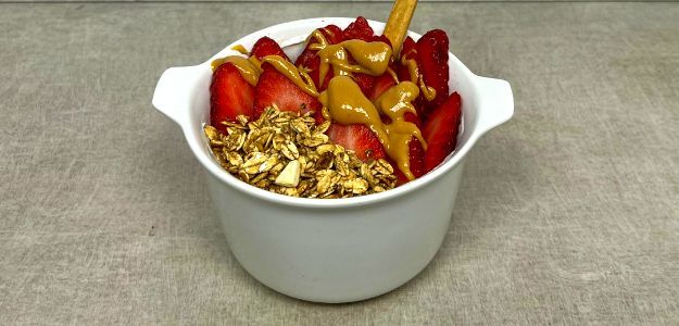 Yogurt Sabor Limón con Toppings