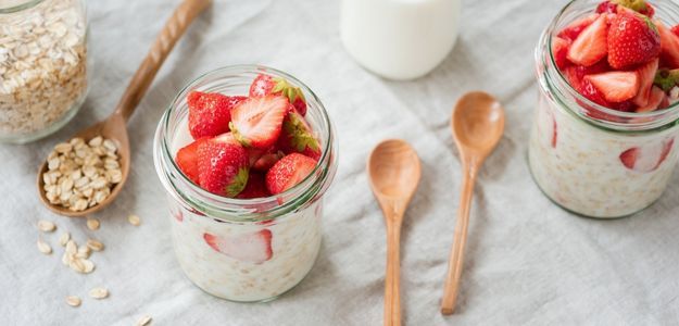 Avena overnight receta 