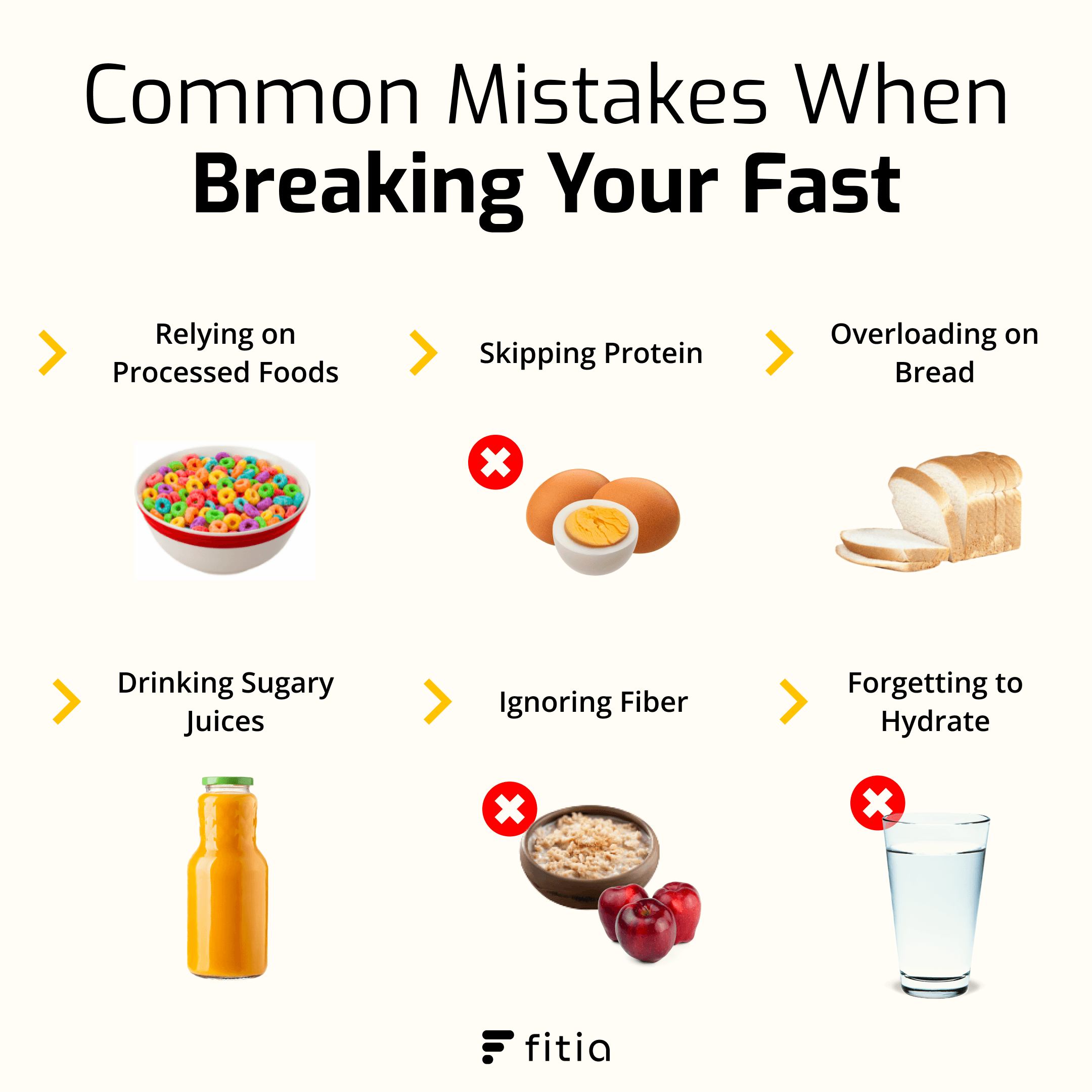 What Should I Avoid Eating to Break My Fast?