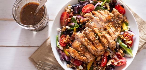 ensalada de pollo