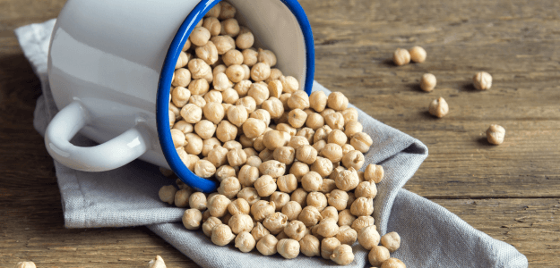 garbanzos, fuente de proteína vegetal