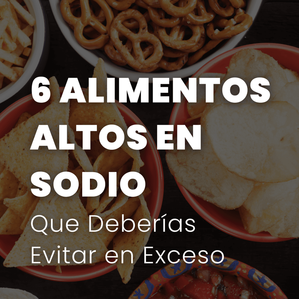 Alimentos Ricos En Sodio