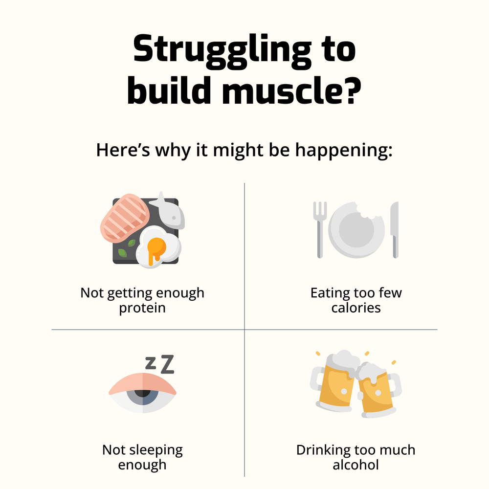 Hitting the gym but not seeing results? Discover the common mistakes stopping your muscle growth.