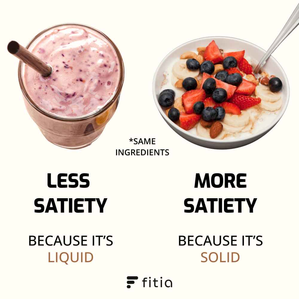 More satiety - State of matter