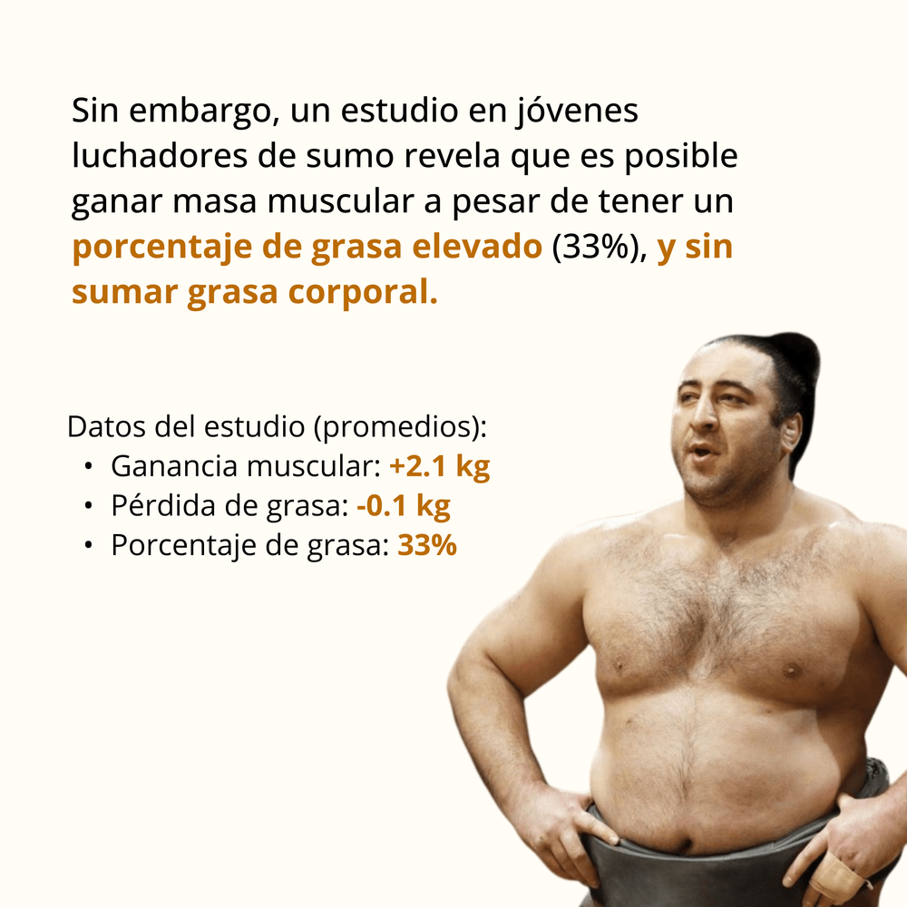 Porcentaje de grasa óptimo y ganancia muscular parte 3