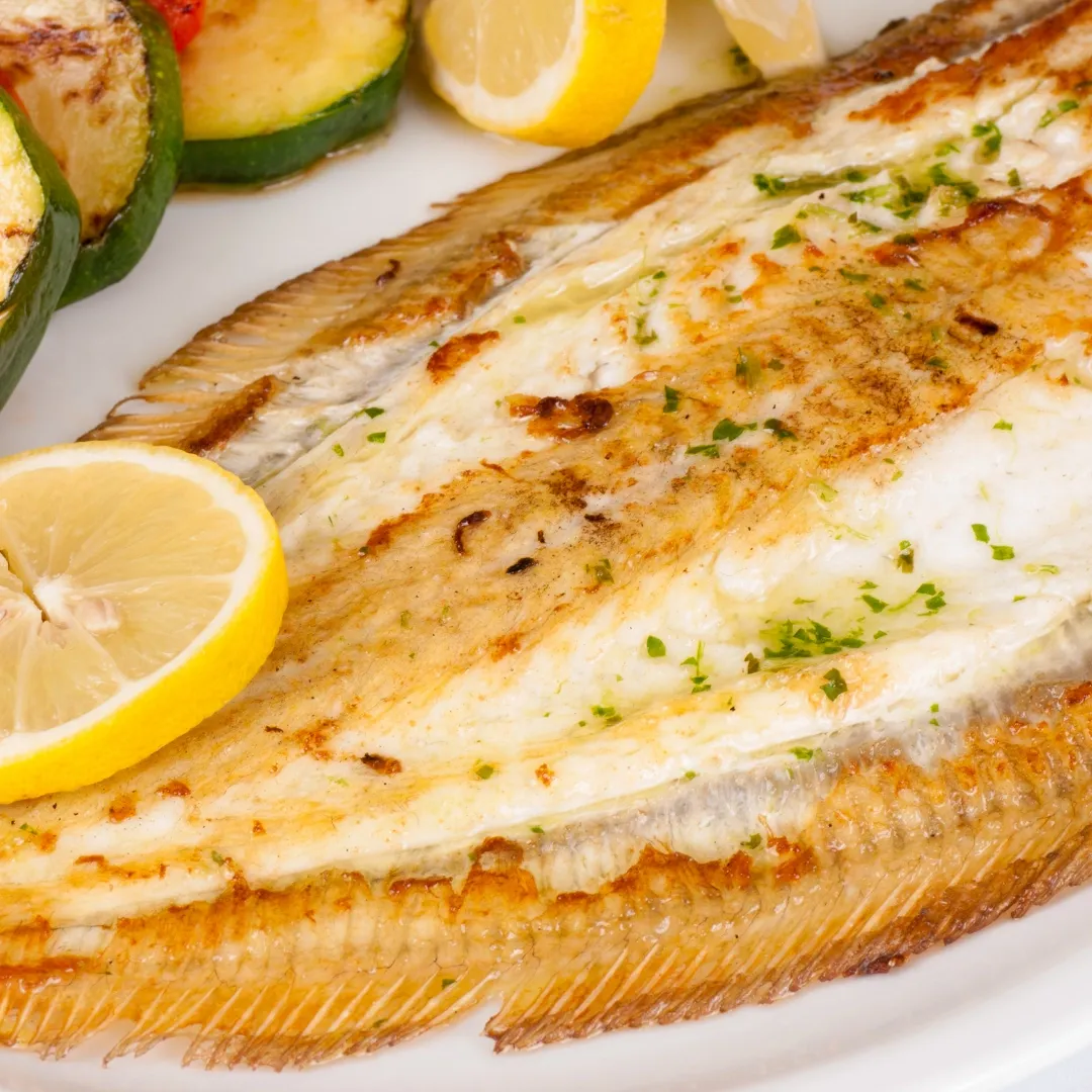 Lenguado, 18.8 g de proteína por 100 g