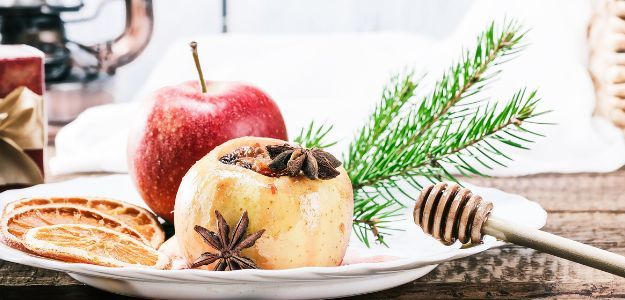 manzanas horneadas sack/meriendas navideñas