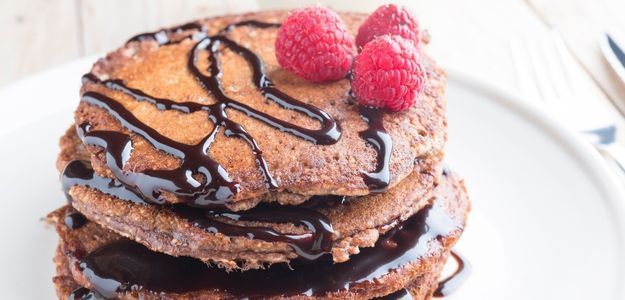  Sweet Potato and Chocolate Pancakes
