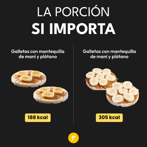 La Porción de los Alimentos Sí Importa