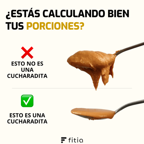 mantequilla de maní - porción 1 cucharadita