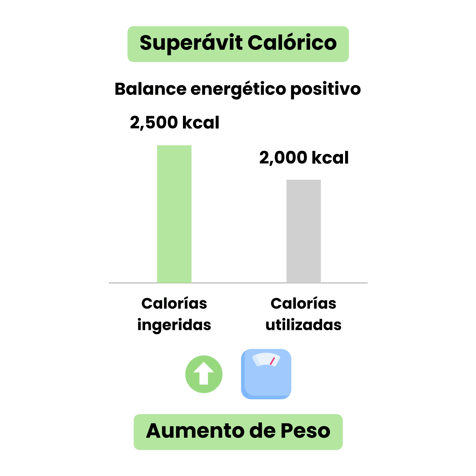 superávit calórico, bulking
